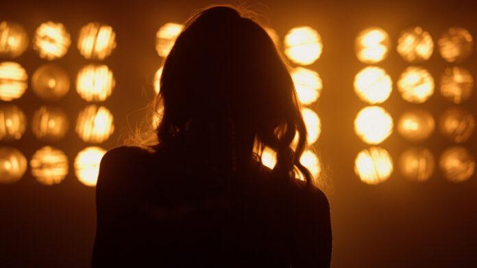 silhouette, stage, performance, concert, lights, entertainment venue, performer, live show