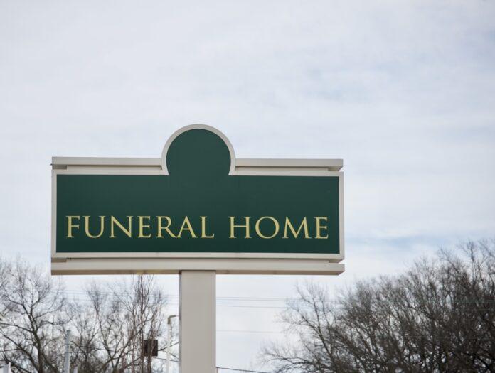 funeral home, sign, death, obituary, memorial service, mortuary, cemetery