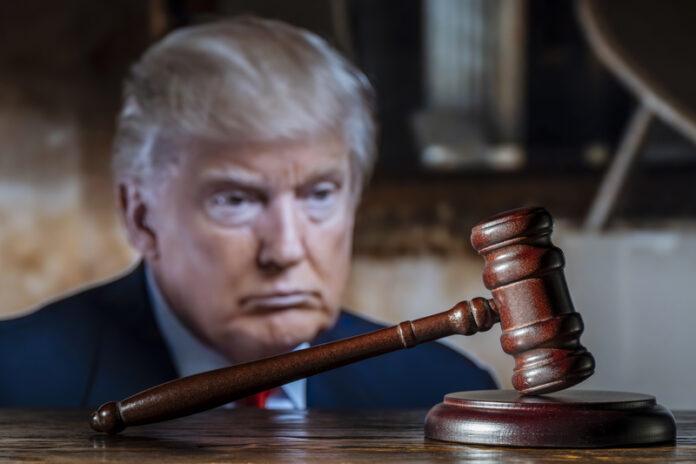 Donald Trump, courtroom, judge gavel, legal proceedings, trial, lawsuit, justice system