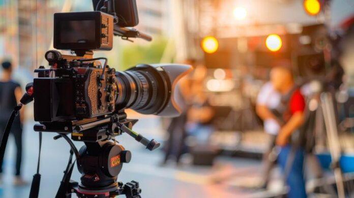 Film Production Camera Setup