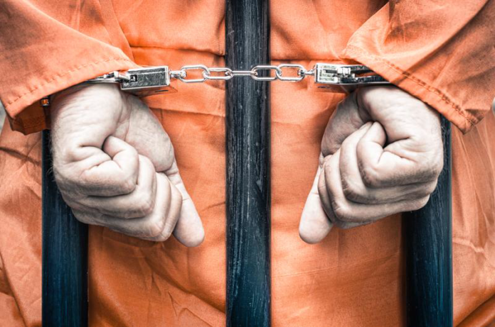 Prisoner in Handcuffs