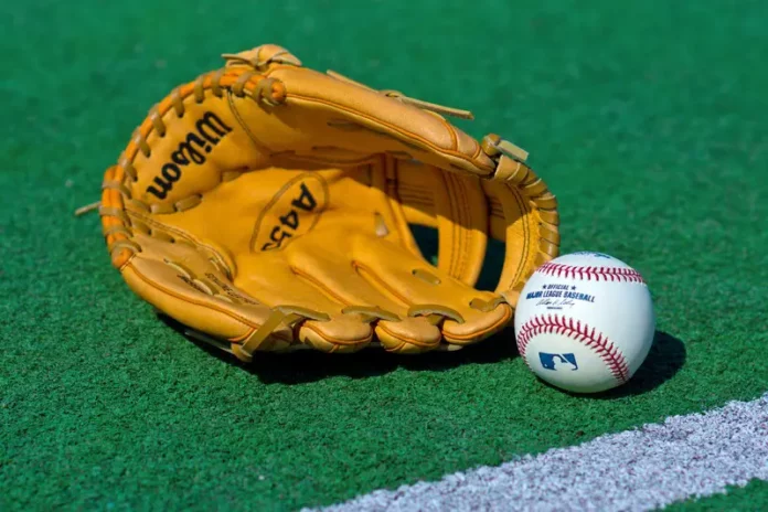 Baseball Glove and Ball