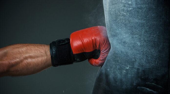 Boxer Training Heavy Bag