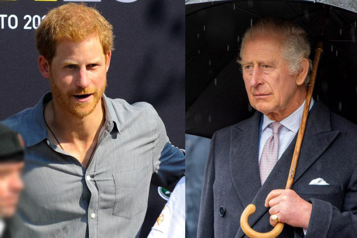 Prince Harry and King Charles