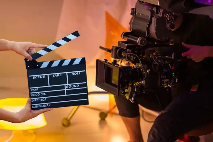 Film Production Camera Setup