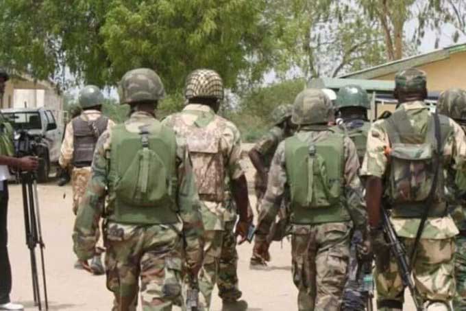 Military Soldiers on Patrol